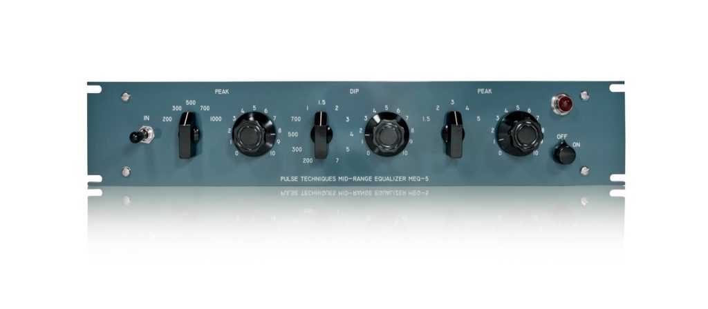 Pultec MEQ-5 analog hardware outboard passive