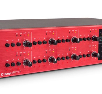 Focusrite Clarett 8PreX interfaccia audio eko music group