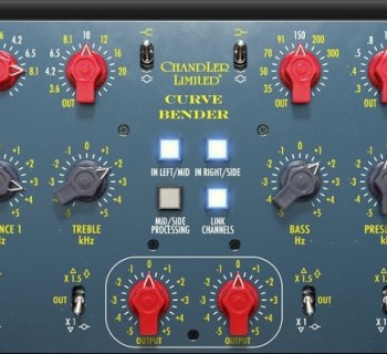 Universal audio UAD chandler limited Curve Bender eq software plug-in audio