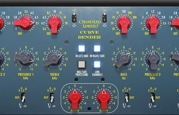 Universal audio UAD chandler limited Curve Bender eq software plug-in audio