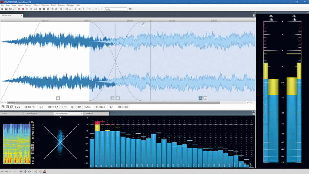 soundforge 12 screen