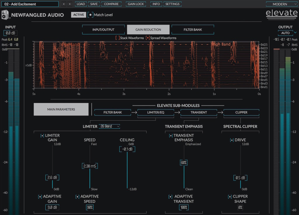 Apertura newfangled audio elevate