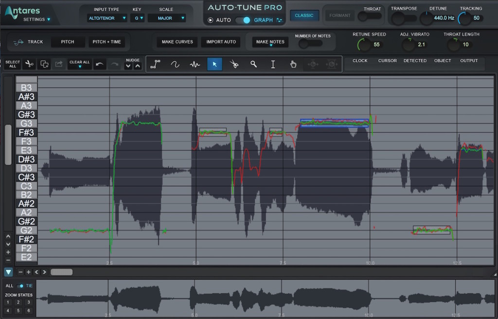 La modalità di editing grafico