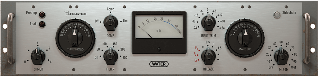 Acustica Audio Water Comp plugin virtual