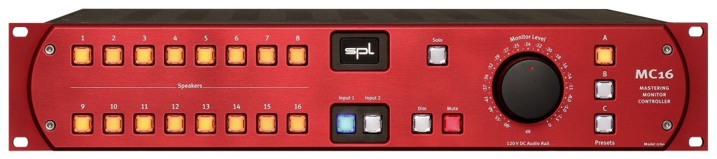 SPL MC16 monitor controller speaker