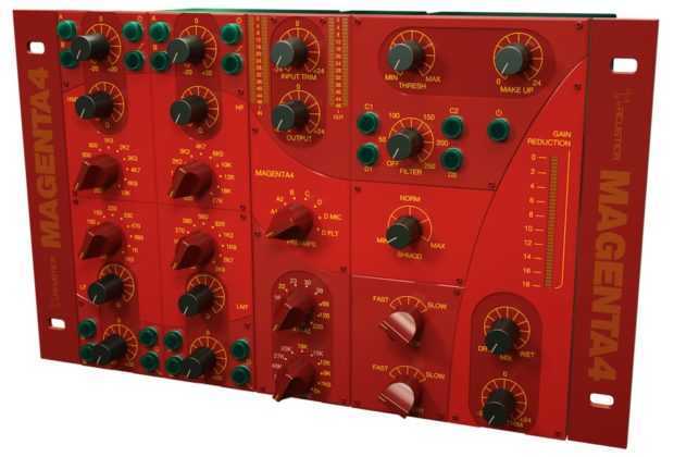 Acustica Audio Magenta4 Channelstrip comp eq pre virtual