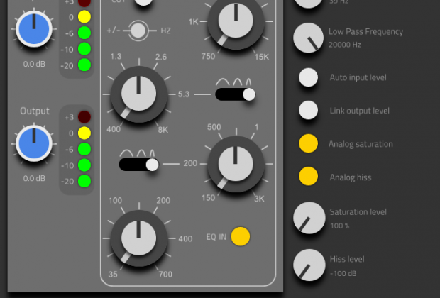 HoRNet SW34EQ MK2 plug-in audio eq processing virtual daw audiofader