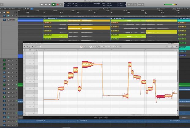 Celemony Melodyne ARA Logic virtual daw software integration