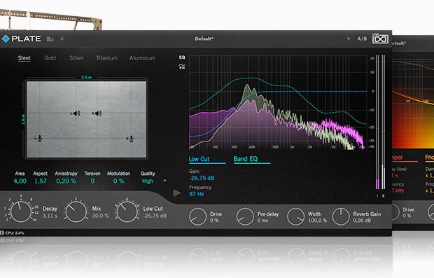 UVI Plate reverb virtual plug-in audio fx effect