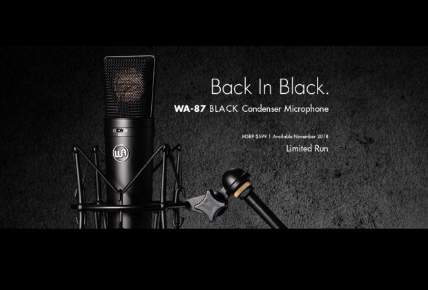 Warm Audio WA-87 black edition