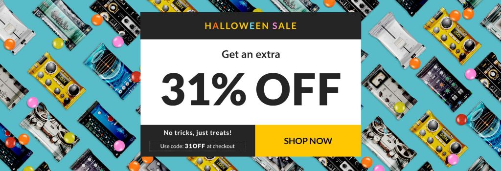 Halloween Sale 2018 plug-in virtual instrument digital software waves