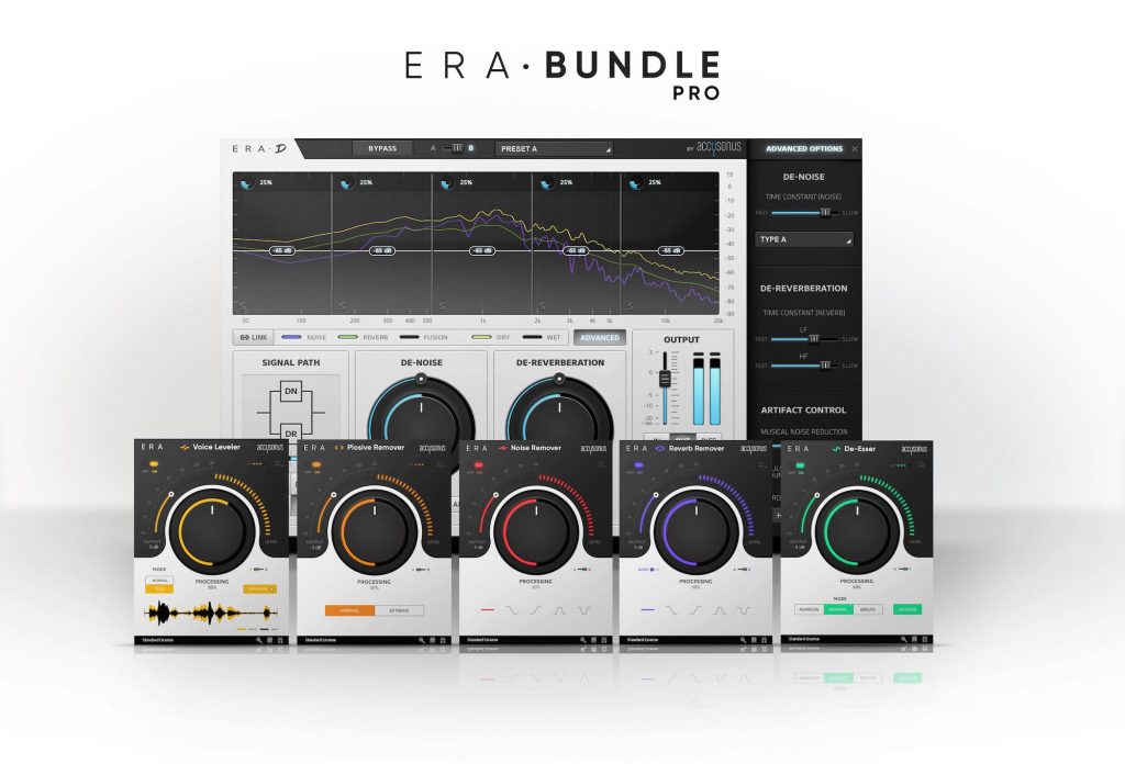 Accusonus ERA Voice Leveler plug-in audio virtual daw