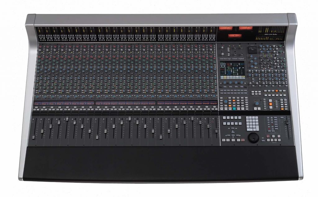 SSL aws 924 console hybrid hardware solid state logic pro