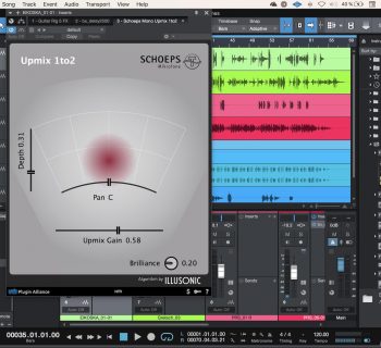 Schoeps UpMix plug-in audio studio one presonus daw software virtual