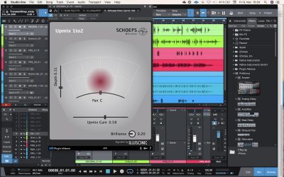 Schoeps UpMix plug-in audio studio one presonus daw software virtual