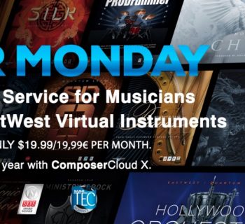 east west cyber monday composers cloud virtual instrument