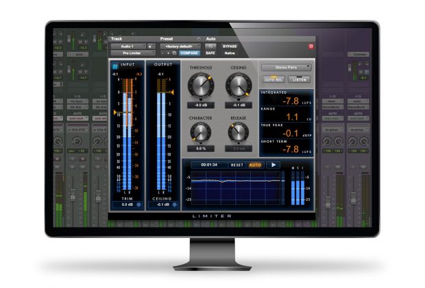 Avid Pro Tools Pro Limiter plug-in audio mix master rec itb virtual strumenti musicali