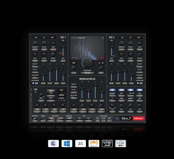 Nektar Bolt virtual instrument synth sintetizzatore strumenti musicali