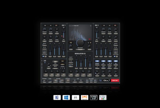 Nektar Bolt virtual instrument synth sintetizzatore strumenti musicali