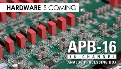 McDSP APB-16 hardware analog processing box audiofader