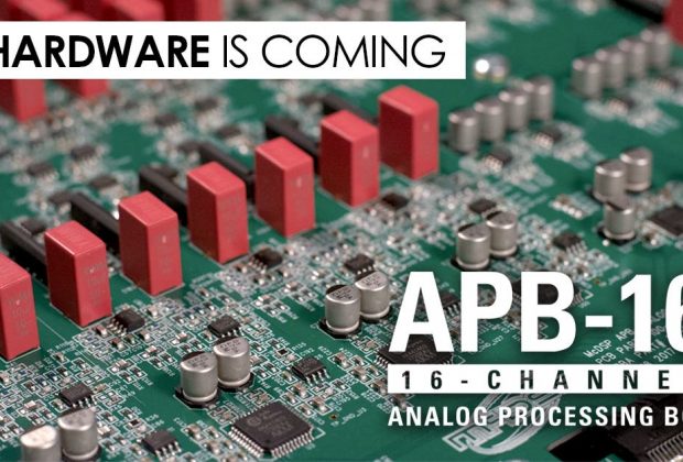 McDSP APB-16 hardware analog processing box audiofader