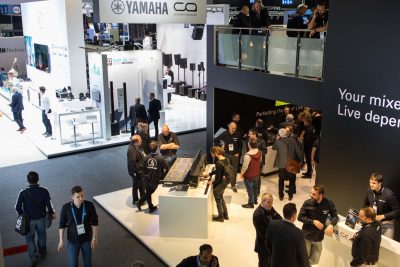 Musikmesse Prolight+Sound Yamaha eventi frankfurt francoforte fiera audiofader