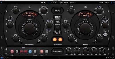 SPL Iron plug-in mastering audio pro software DAW comp compressor audiofader