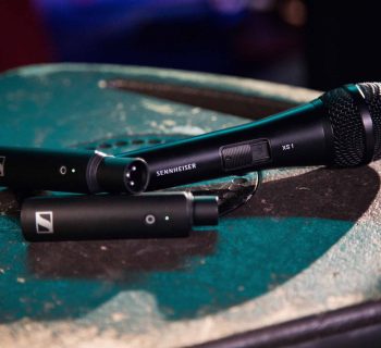 Sennheiser XS Wireless Digital live mic exhibo audiofader