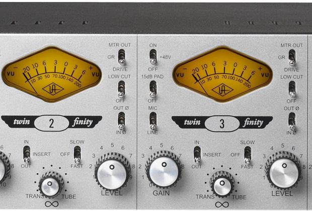 Universal Audio 4-710d test hardware pre outboard analog audiofader