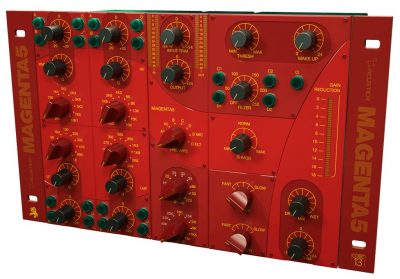 Acustica Audio Magenta 5 pro audio studio mix master rec virtual plug-in channel strip audiofader