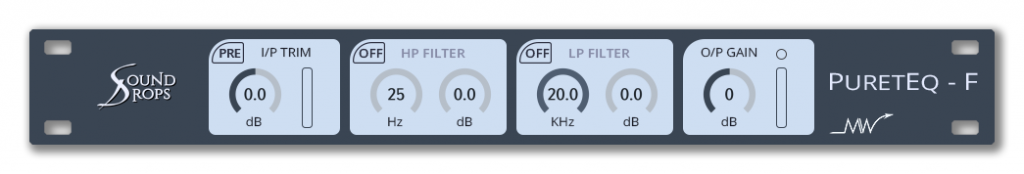 Acustica Audio Pureteq virtual plug-in audio tool software daw nebula audiofader