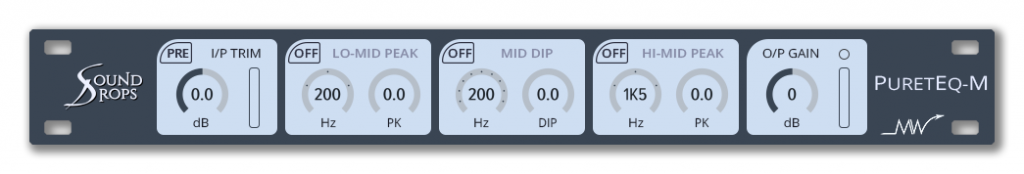 Acustica Audio Pureteq virtual plug-in audio tool software daw nebula audiofader