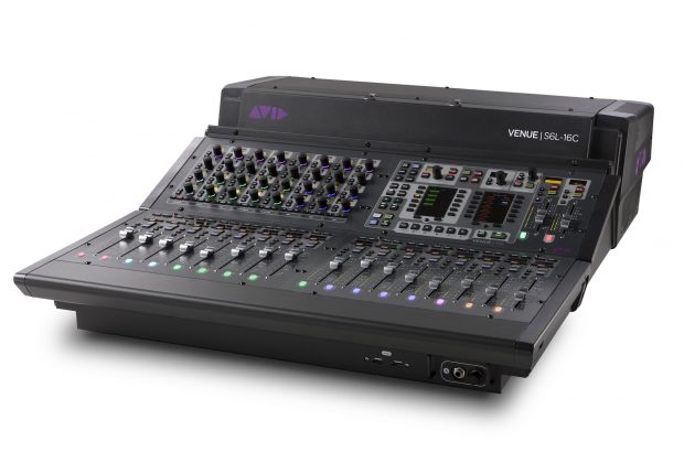 Avid S6L-16C venue live console hardware audiofader