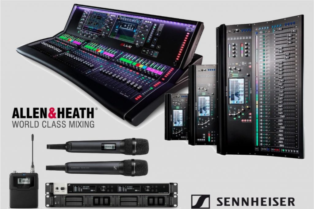 Evento Exhibo Remix Sound live sennheiser allen&heath audiofader