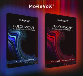 MoReVoX Colourscape soundscape library audio pro surround sabino cannone audiofader