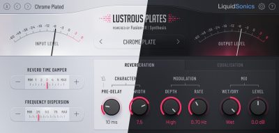 Slate Digital Lustrous Plates plug-in audio mix reverb fx audiofader