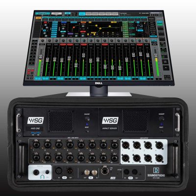 Waves Emotion LV1 complete mixing system hardware digital soundgrid audiofader