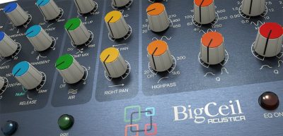 Acustica Audio Big Ceil software plug-in audio virtual mix itb daw studio audiofader