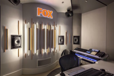 FOX studi tv intervista pro audio audiofader