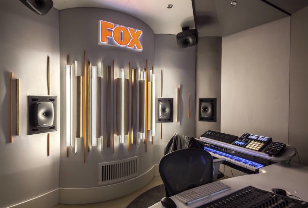 FOX studi tv intervista pro audio audiofader