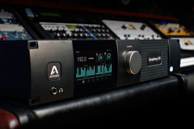 Apogee Symphony Mk II interfaccia audio dante ip audio over audiofader