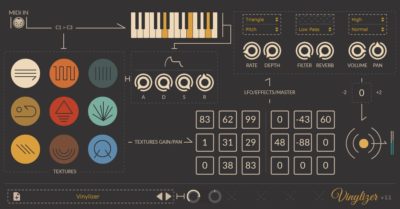 Thenatan Vinylizer plug-in audio virtual software mix daw audiofader