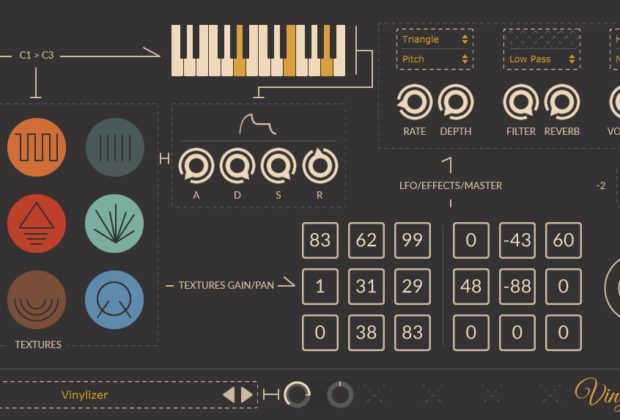 Thenatan Vinylizer plug-in audio virtual software mix daw audiofader