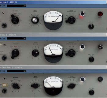 Abbey Road RS124 plug-in audio daw virtual mix software itb test audiofader