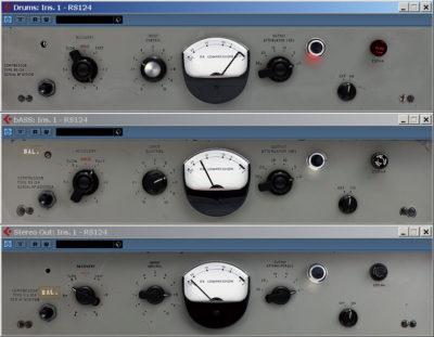 Abbey Road RS124 plug-in audio daw virtual mix software itb test audiofader