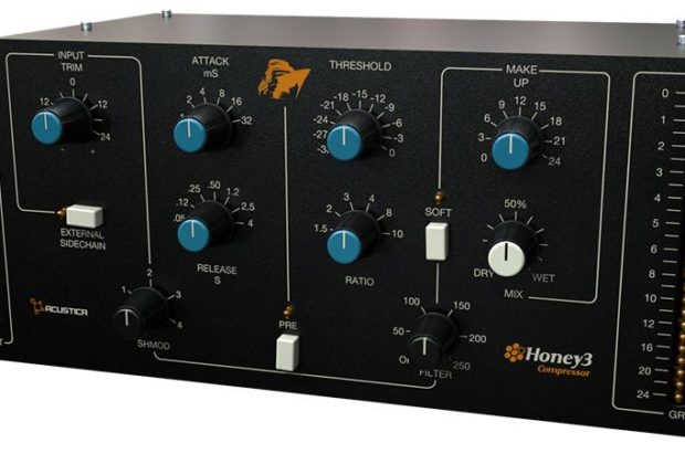 Acustica Audio Honey3 bundle plug-in virtual mix rec master processing itb daw software audiofader