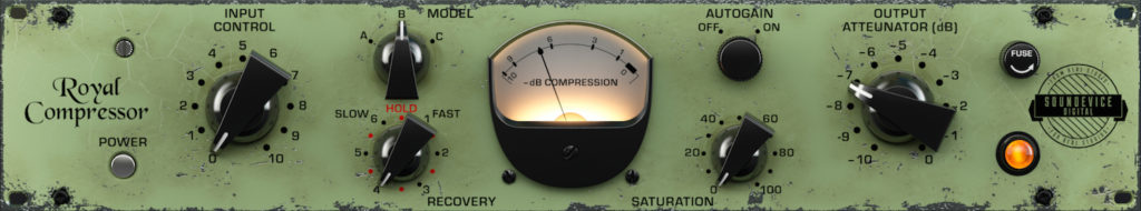 United Plugins Royal Compressor plug-in audio pro software daw virtual mix itb vst au aax audiofader