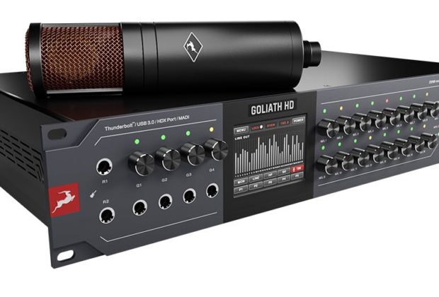 Antelope Audio Goliath HD | Gen 3 interfaccia hardware studio pro fpga audiofader