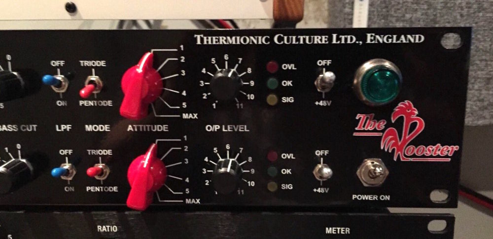 Thermionic Culture The Rooster pre eq analog hardware outboard test audiofader