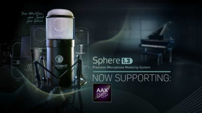 Townsend Labs Sphere update AAX DSP mic hardware software l22 audiofader